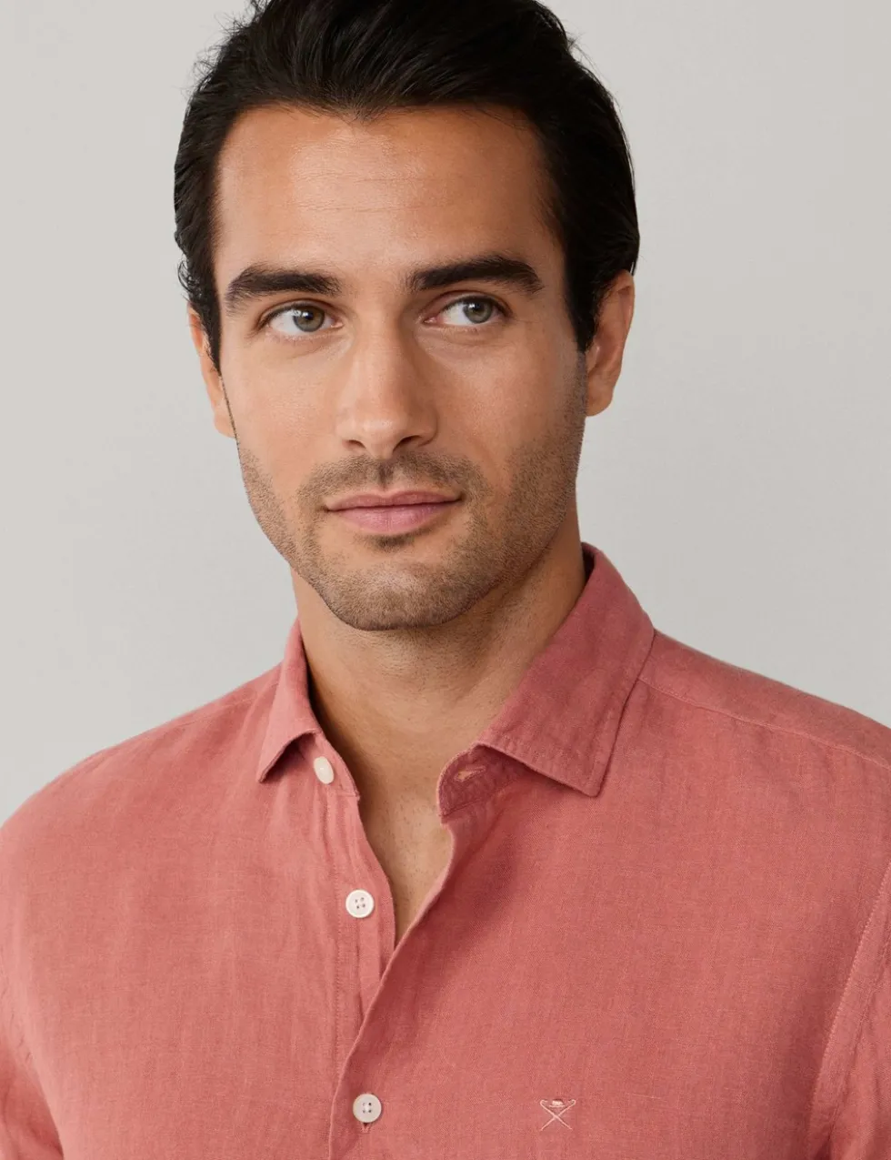 Slim Fit Pure Linen Shirt