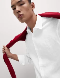 Slim Fit Pure Linen Shirt
