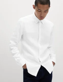 Slim Fit Pure Linen Shirt