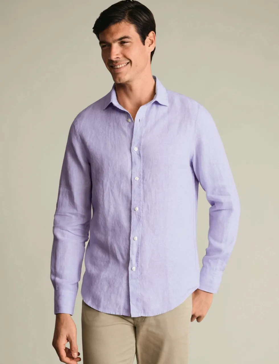 Slim Fit Pure Linen Shirt