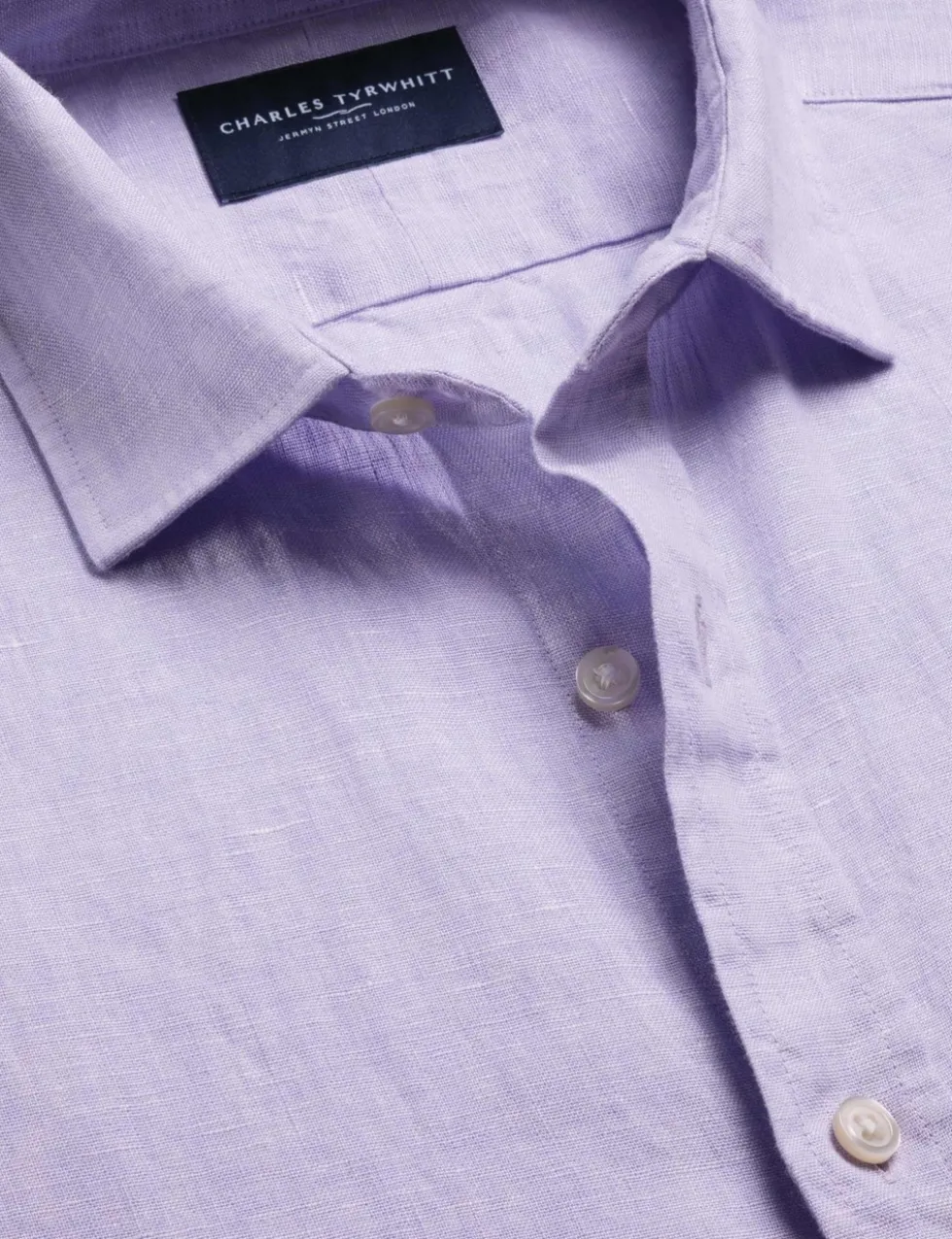 Slim Fit Pure Linen Shirt