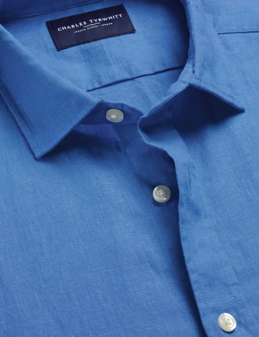Slim Fit Pure Linen Shirt
