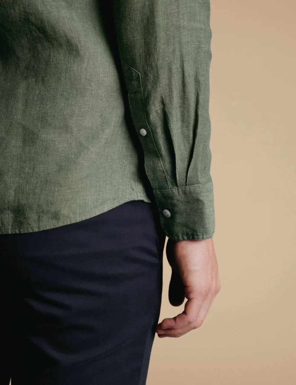 Slim Fit Pure Linen Shirt