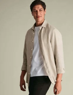 Slim Fit Pure Linen Shirt