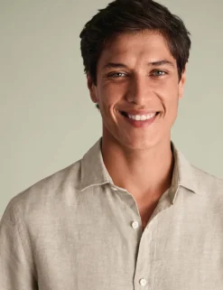 Slim Fit Pure Linen Shirt