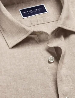 Slim Fit Pure Linen Shirt