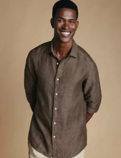 Slim Fit Pure Linen Shirt