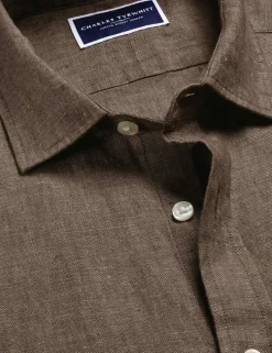 Slim Fit Pure Linen Shirt