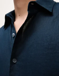 Slim Fit Pure Linen Shirt