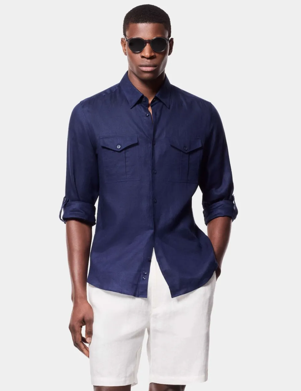 Slim Fit Pure Linen Shirt