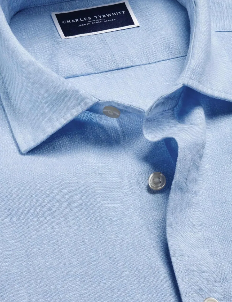 Slim Fit Pure Linen Shirt