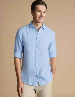 Slim Fit Pure Linen Shirt