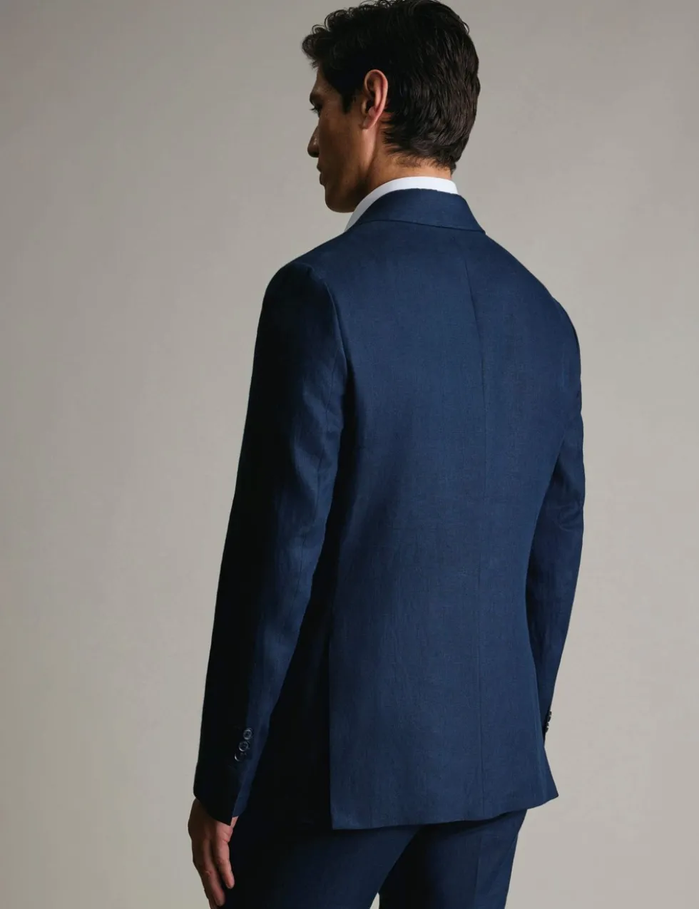 Slim Fit Pure Linen Suit Jacket