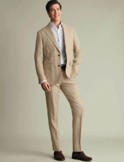 Slim Fit Pure Linen Suit Jacket