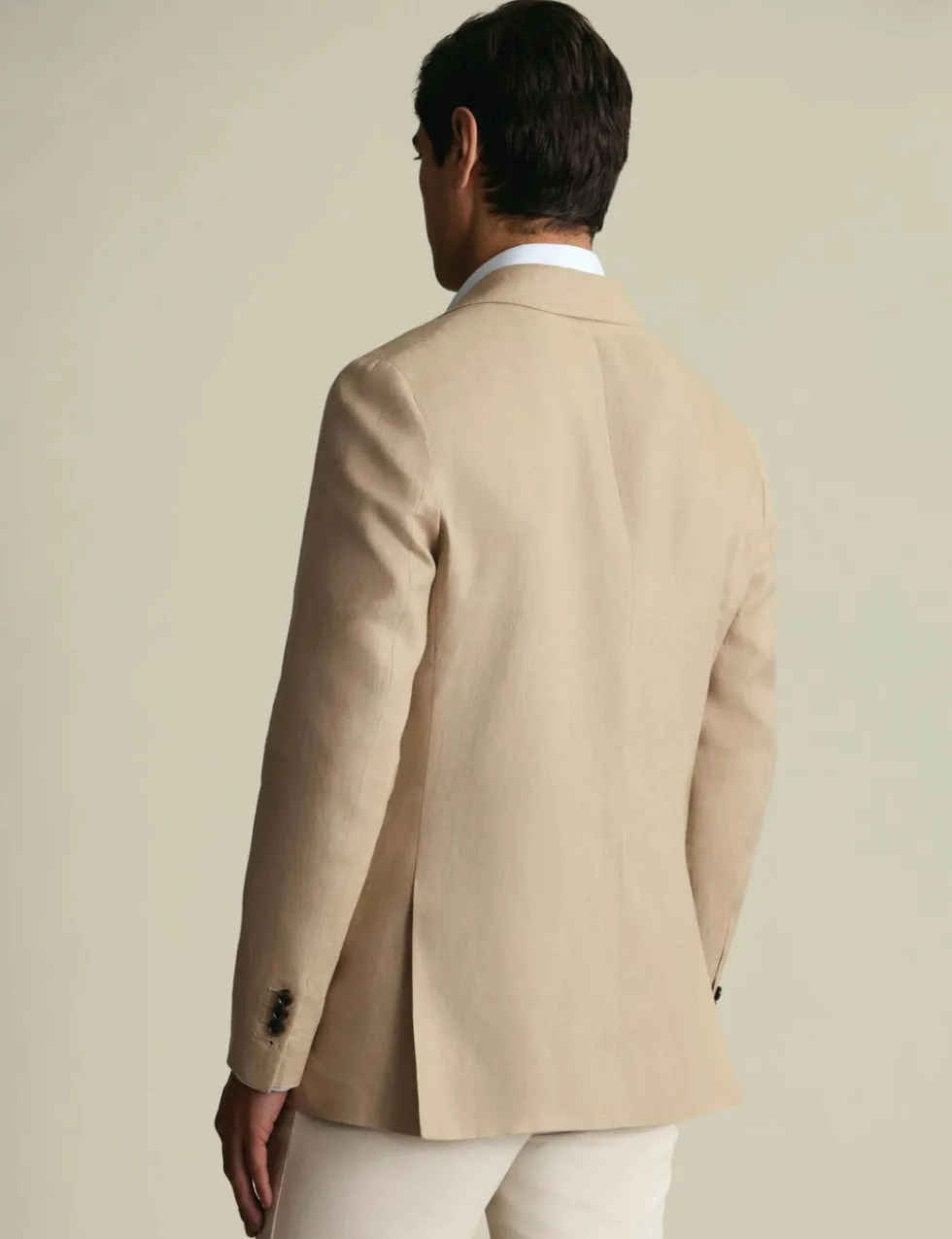 Slim Fit Pure Linen Suit Jacket
