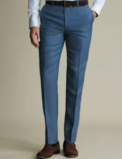Slim Fit Pure Linen Trousers