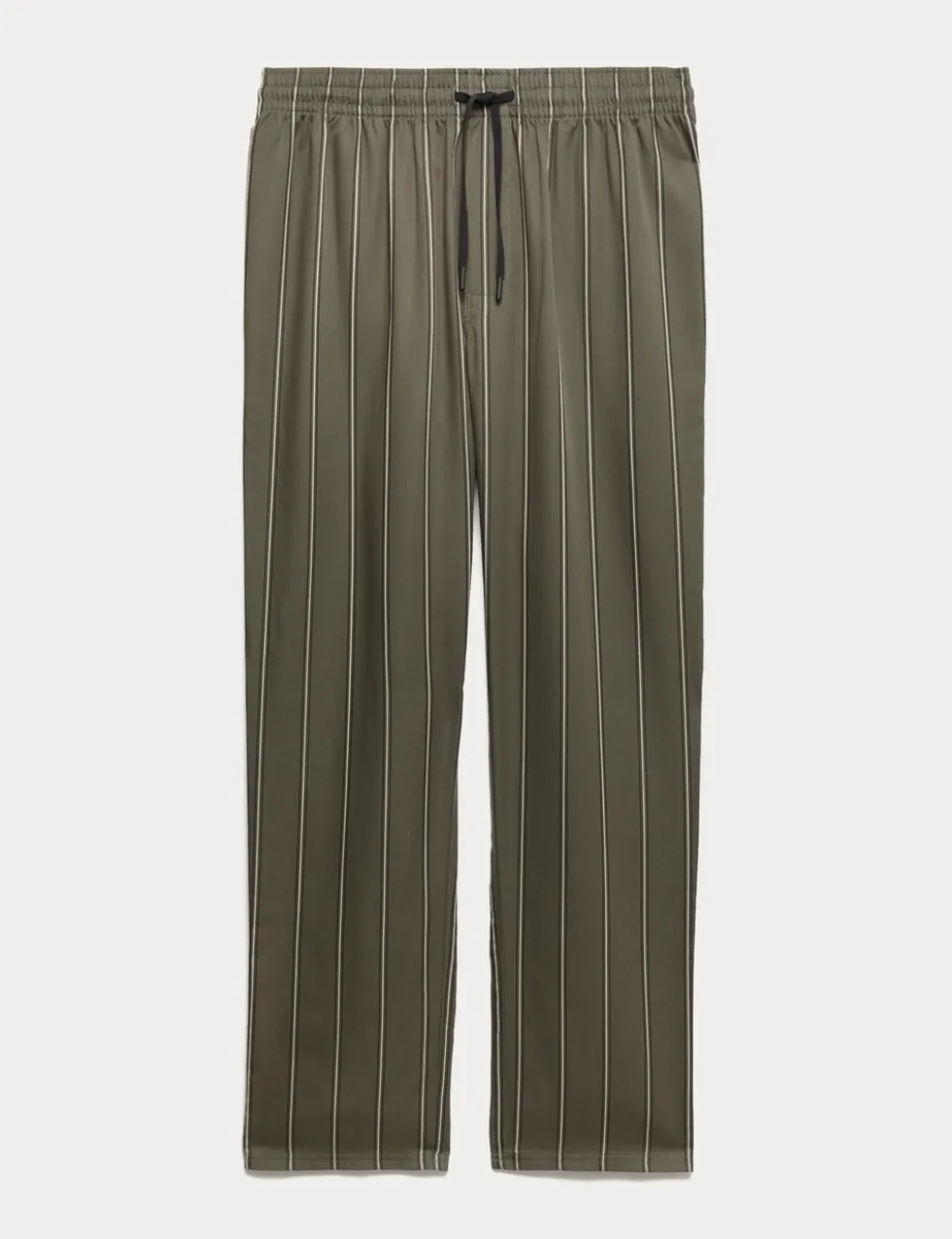 Slim Fit Pure Lyocell Striped Pyjama Bottoms