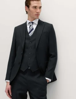 Slim Fit Pure Wool Suit Jacket
