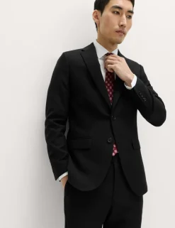 Slim Fit Pure Wool Suit Jacket