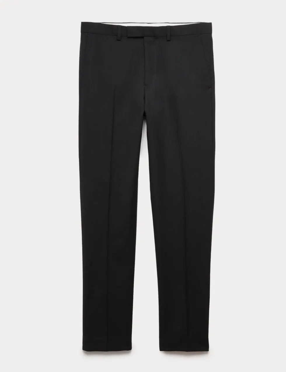 Slim Fit Pure Wool Suit Trousers