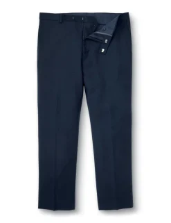 Slim Fit Pure Wool Suit Trousers