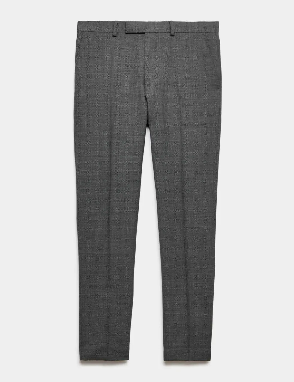 Slim Fit Pure Wool Suit Trousers