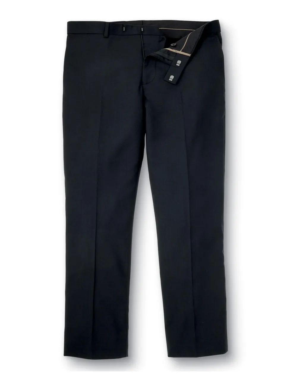 Slim Fit Pure Wool Suit Trousers