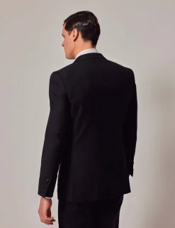 Slim Fit Pure Wool Tuxedo Jacket