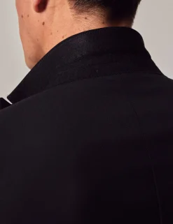 Slim Fit Pure Wool Tuxedo Jacket