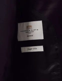 Slim Fit Pure Wool Tuxedo Jacket