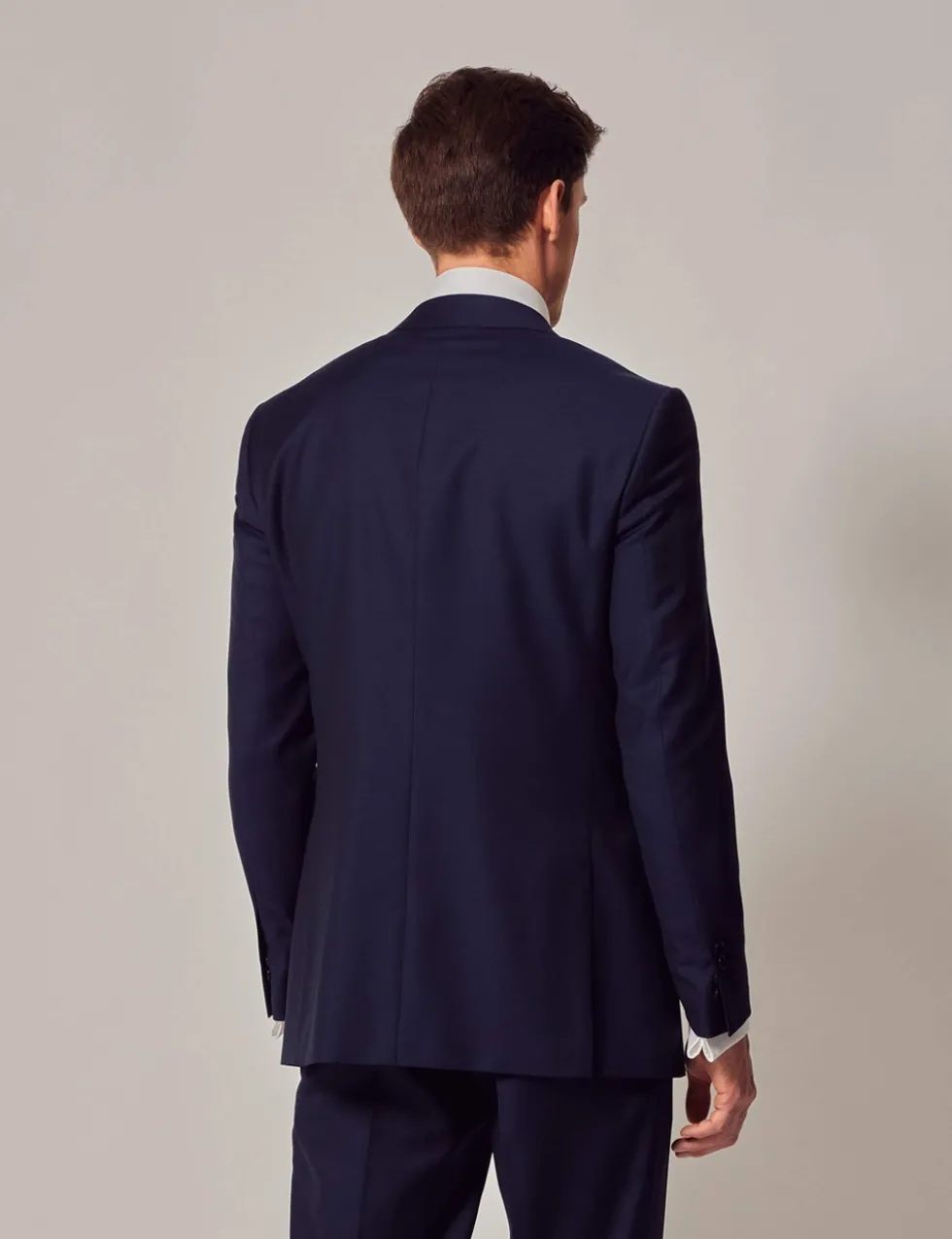 Slim Fit Pure Wool Twill Suit Jacket