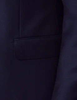 Slim Fit Pure Wool Twill Suit Jacket