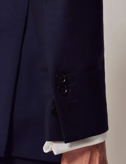 Slim Fit Pure Wool Twill Suit Jacket