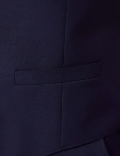 Slim Fit Pure Wool Twill Waistcoat