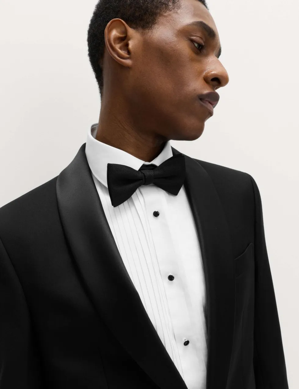 Slim Fit Shawl Collar Stretch Tuxedo Jacket