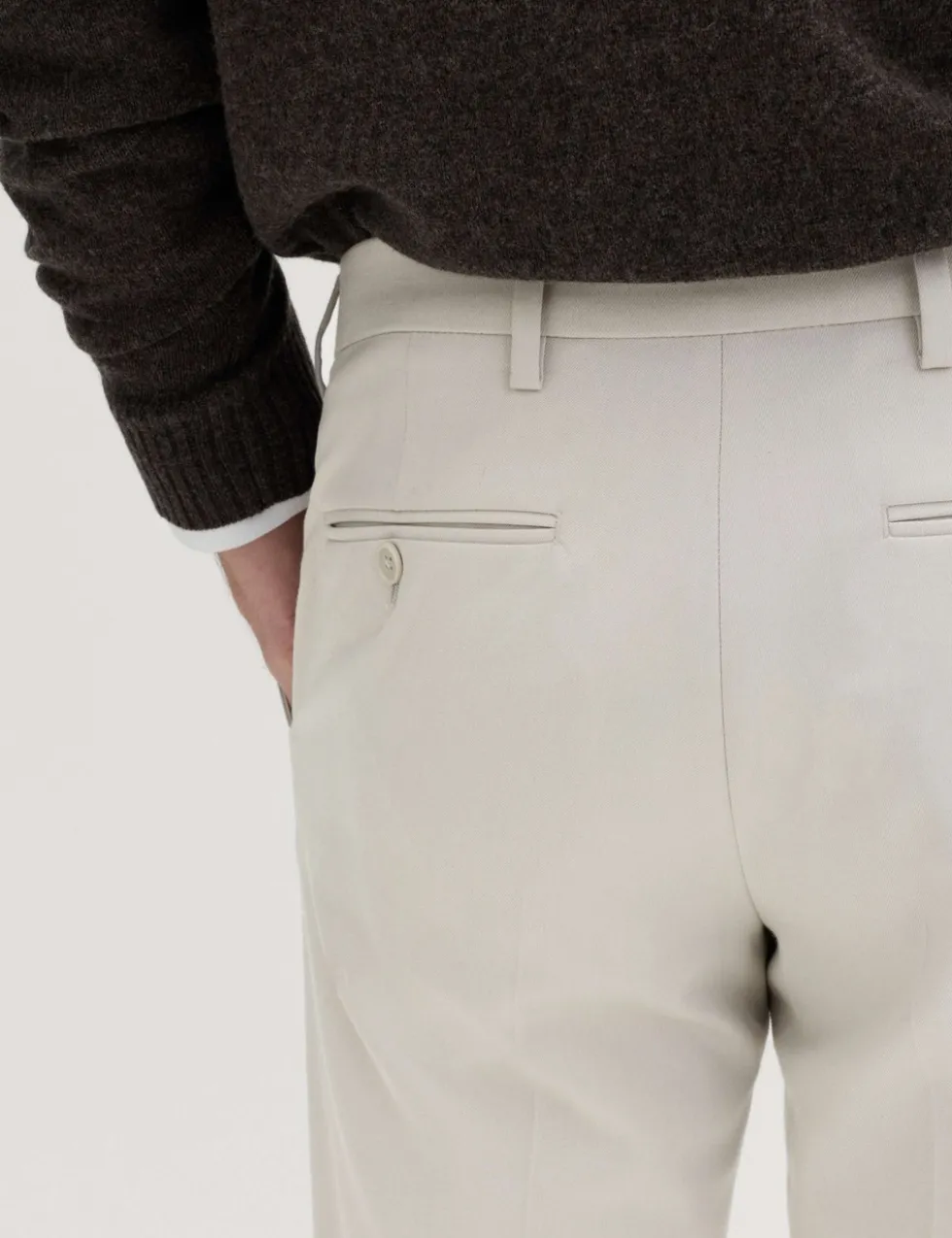 Slim Fit Smart Stretch Trousers
