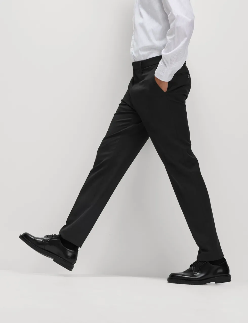 Slim Fit Smart Stretch Trousers
