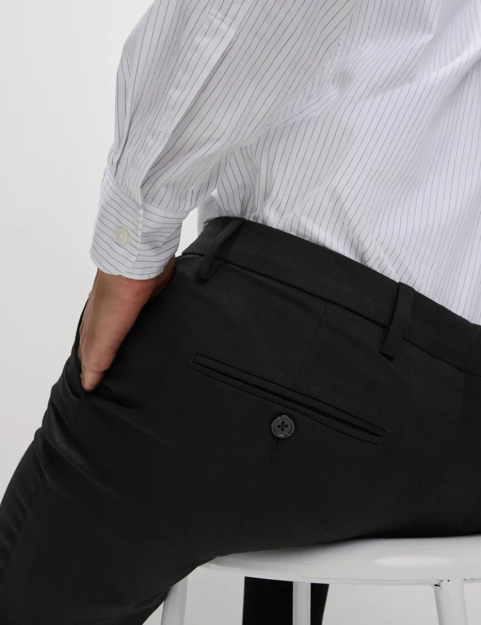 Slim Fit Smart Stretch Trousers