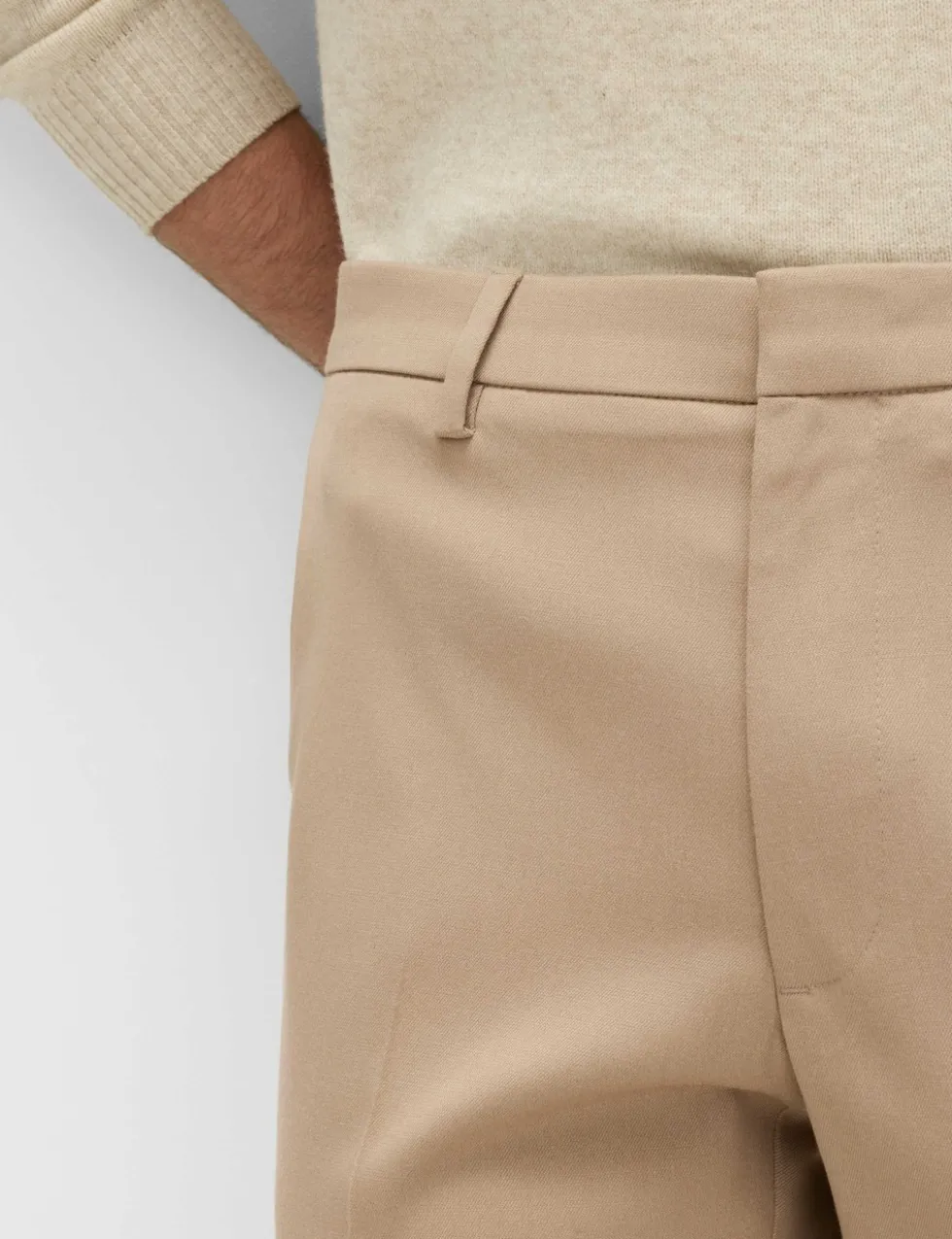 Slim Fit Smart Stretch Trousers