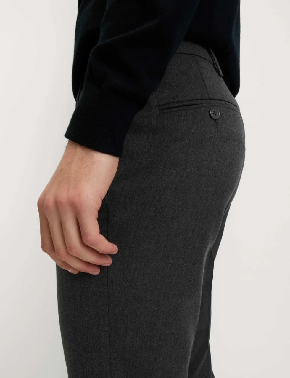 Slim Fit Smart Stretch Trousers