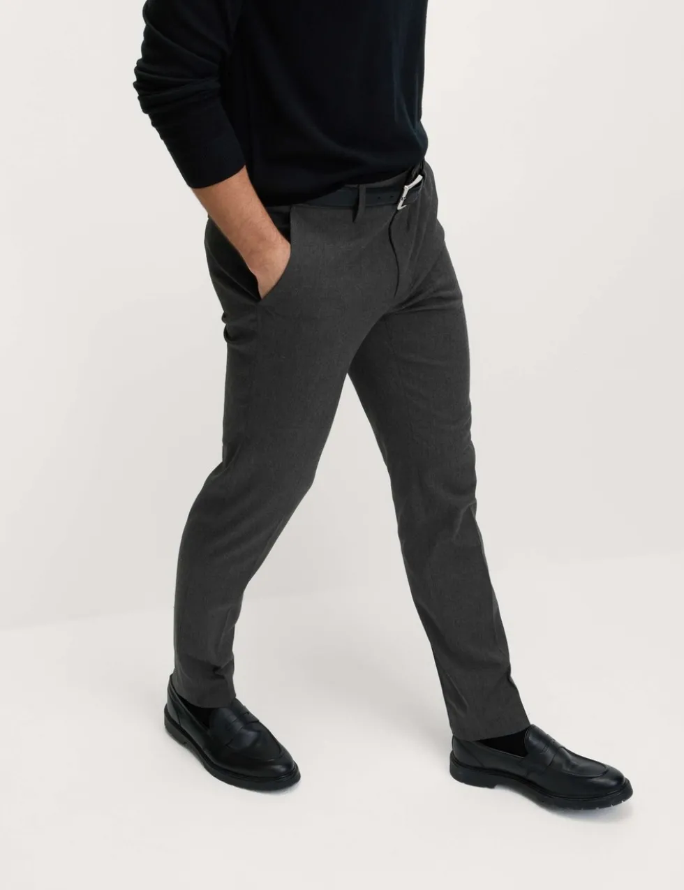 Slim Fit Smart Stretch Trousers