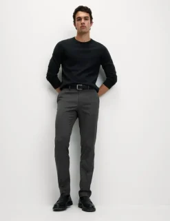 Slim Fit Smart Stretch Trousers
