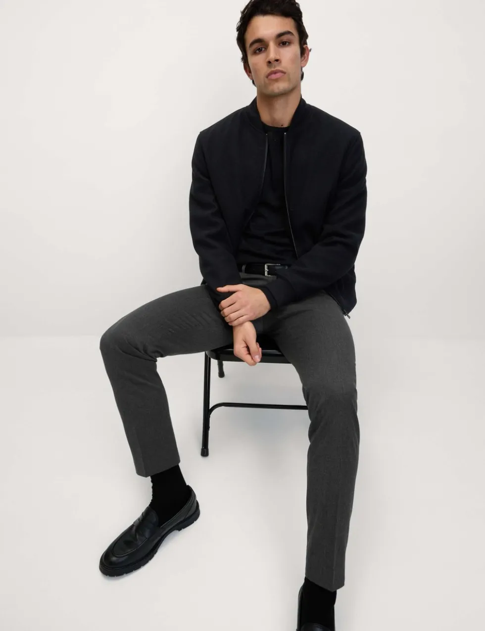 Slim Fit Smart Stretch Trousers
