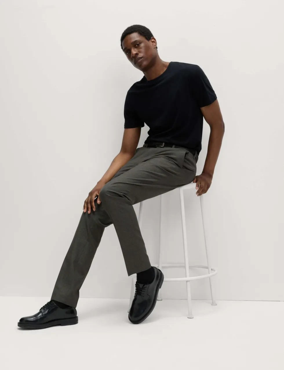 Slim Fit Smart Trousers