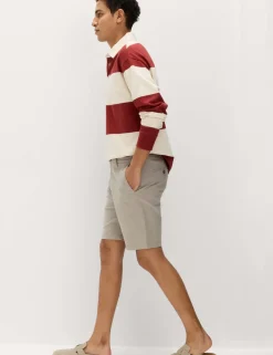 Slim Fit Stretch Chino Shorts
