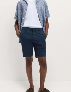 Slim Fit Stretch Chino Shorts