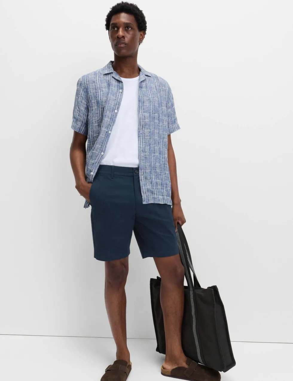 Slim Fit Stretch Chino Shorts
