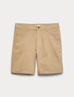 Slim Fit Stretch Chino Shorts