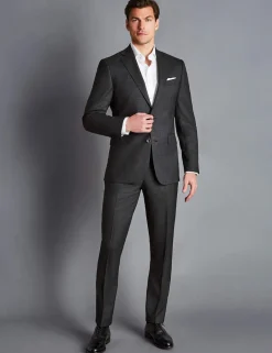 Slim Fit Super 120s Wool Suit Jacket