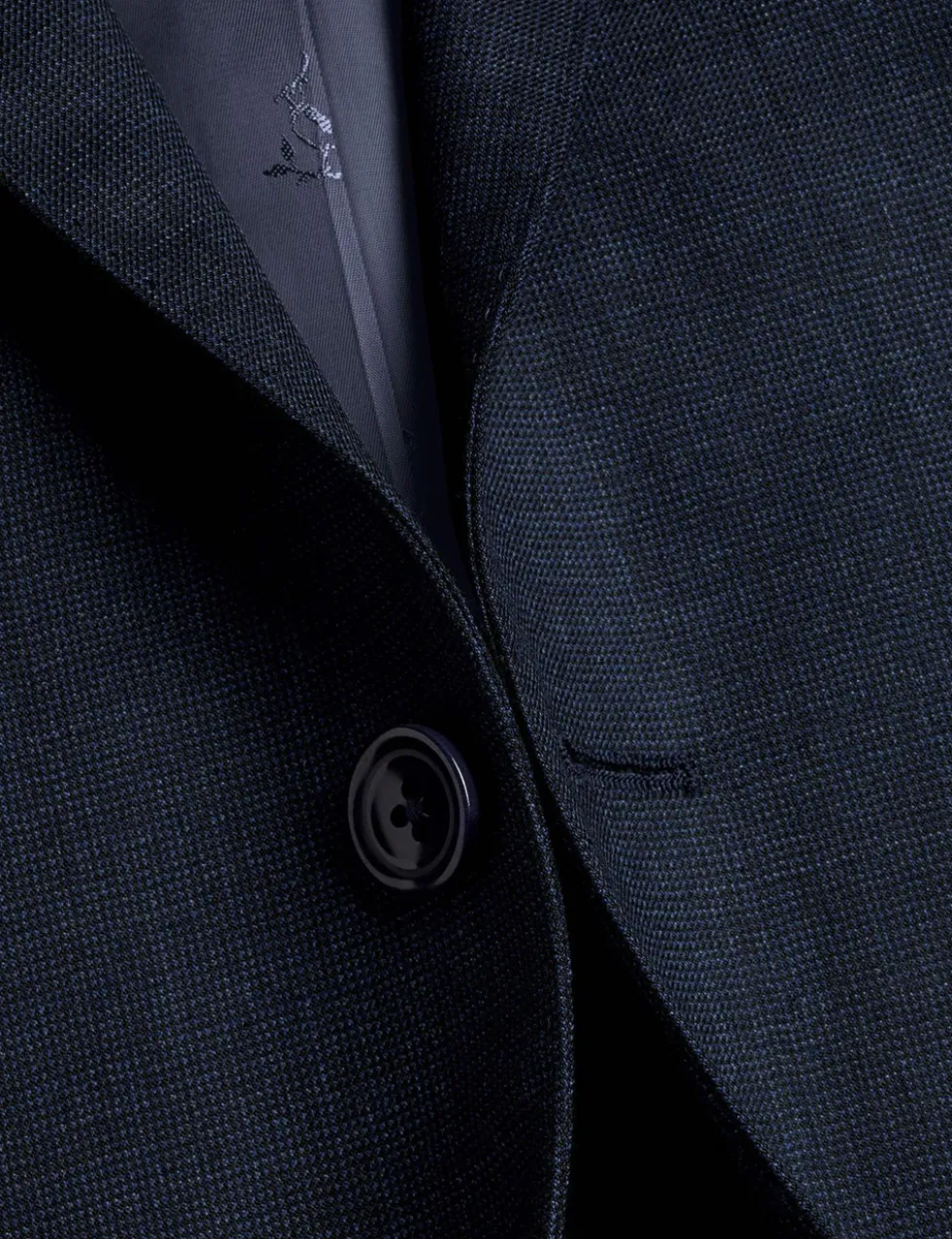 Slim Fit Super 120s Wool Suit Jacket